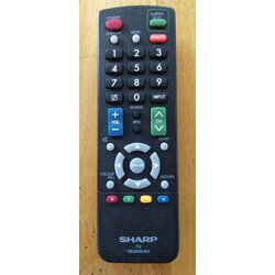 รีโมททีวีSharp (ชาร์ป) (REMOTE CONTROL) ของแท้/มือสองมากับเครื่อง GB305WJSA :GB305WJSA