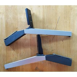 ขาตั้งTV SONY ของแท้ถอดจากเครื่อง รุ่นKD-55X7500F(POLE: 4-746-165 PART NUMBER: SB1 473181601 SB2 473181701)
