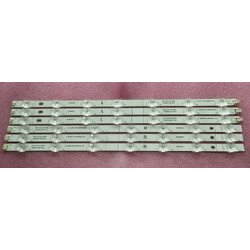 หลอดเเบล็คไลทน์ทีวี ไฮเซ็น HISENSE หลอดใหม่โรงงาน รุ่น43A6500G 1ชุดมี3แถว 14 LED 3v