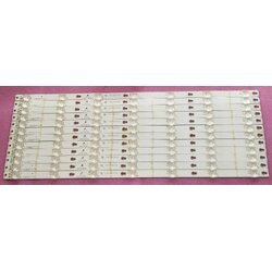 หลอดแบล็คไลท์ทีวี ทีซีแอล TCL ของแท้ถอดจากเครื่อง รุ่นLED65E7800 1ชุด12แถว