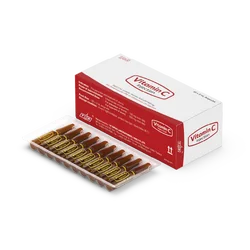 Vitamin C (กล่องแดง) / (1 กล่อง / 5 แผง)