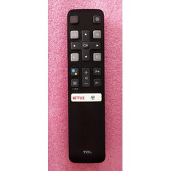 รีโมทสมาร์ททีวีทีซีแอล (Remote control for TCL smart tv) ของแท้/มือสองพร้อมใช้งาน 06-BTZNYY-JRC802V
