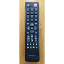 รีโมทย์ (สกายเวิร์ท) SKYWORTH Coocaa 539C-2602JB-W060 อะไหล่แท้/มือสองมากับเครื่องสภาพตามรูป