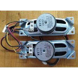 ลำโพงTOSHIBA (โตชิบา) ของแท้ถอดจากเครื่อง ใช้กับรุ่น 32PU200T 40PU200T พาร์ทV30A00008900 8โอห์ม 10วัตต์