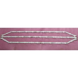 หลอดแบล็คไลท์ทีวี ซัมซุง( SAMSUNG) หลอดใหม่โรงงาน รุ่นUA40EH5000R,UA40EHxx HG40AA570 UA40H4200AK UA40H5303AK หลอดโค้ง+ตรง+โค้ง เป็นแบบต่อ 1ชุด3แถว6ชิ้น