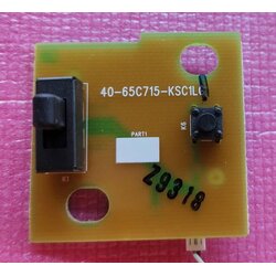 ตัวรับสัญญาณ รีโมทย์ TCL (ทีซีแอล) ของแท้ถอดจากเครื่อง รุ่น 43LINE TV พาร์ท40-65C715-KSC1LG