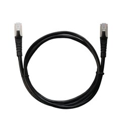 Shield CAT 5E RJ45 - RJ45 PATCH CORD, LSZH 1 M. สีดำ