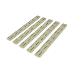 BCM GUNFIGHTER™ - M-LOK Rail Cover Kit, 5.5-inch (1ชุด 5ชิ้น) (สีFDE)