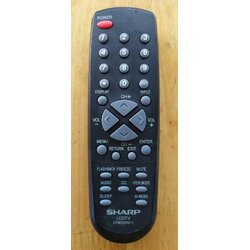 รีโมทย์ทีวีชาร์ป(SHARP) ของแท้มืองสองมากับเครื่อง พาร์ท076E0SV011