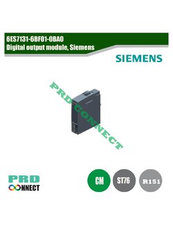 6ES7131-6BF01-0BA0, DIGITAL OUTPUT MODULE, SIEMENS