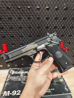 Tokyo Marui Beretta M92F สไลด์เบล แม็ก WE GBB BB Gun บีบีกัน แบบแก๊ส ปืนอัดลม มือสอง Airsoft Gun