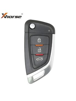 Xhorse VVDI รีโมต Knife Style 3 ปุ่ม XKKF02EN