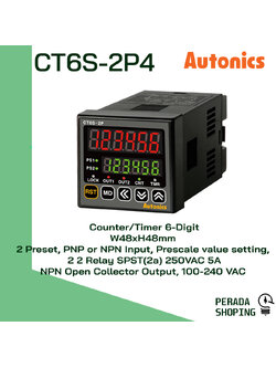 Autonics counter timeer CT6S-2P4