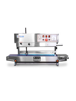 เครื่องซีลสายพานต่อเนื่องเติมในโตรเจน FR-900 LW แนวตั้ง (ดิจิตอล) เครื่องพ่นสี (ราคายังไม่รวมภาษีมูลค่าเพิ่ม)