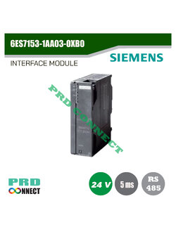 6ES7153-1AA03-0XB0 Connection Module, 1 A, 24 VDC, SIMATIC DP Series