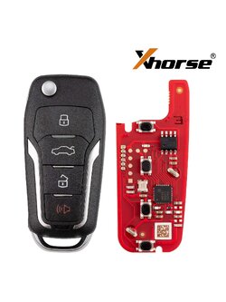 Xhorse VVDI รีโมต Ford Style 4 ปุ่ม XKFO21EN