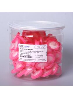 25 mm. 0.45 um PTFE Syringe filter (Hydrophilic) (100/pk) P/N 2.CF6201.0001