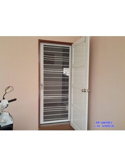 เหล็กดัดพร้อมมุ้งลวด ยอดฮิต