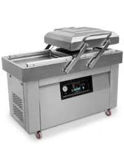 DZ 500/2SB (เครื่องซีลสูญญากาศแบบ สองหลุมฝาสวิง) (ราคายังไม่รวมภาษีมูลค่าเพิ่ม)