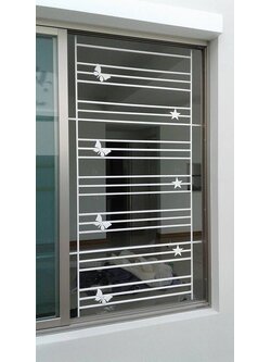 เหล็กดัดพร้อมมุ้งลวด