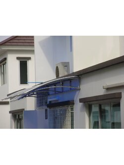 ติดตั้งเหล็กดัด กันสาด