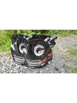 ลูกกระสุน GoldenBall Premium ถุงดำ 0.20g 6mm 4000นัด สำหรับ BB Gun Airsoft Gun บีบีกัน ทุกชนิด