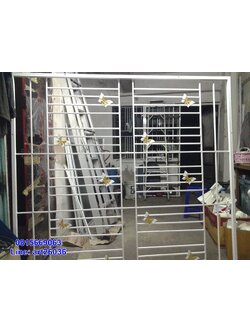 เหล็กดัดพร้อมมุ้งลวด