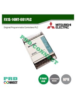 FX1S-14MT-001 PLC MITSUBISHI ระบบอัตโนมัติในโรงงาน
