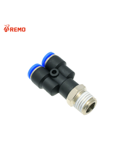 สามทาง Y เกลียวนอก (PX) M4x1/8"