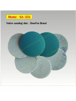 กระดาษทรายกลม SA331 หลังสักหลาด