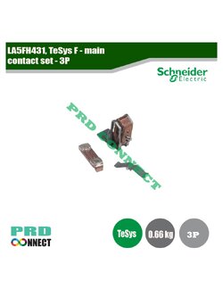 LA5FH431, TeSys F - main contact set - 3P