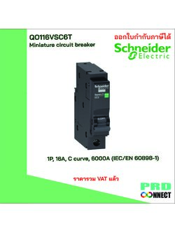 QO116VSC6T MCB 1P 16A 6K schneider
