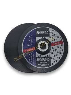 ใบเจียร์ ROBTEC-ดำ 7 นิ้ว