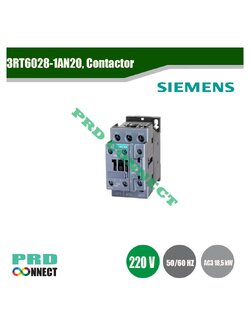 3RT6028-1AN20, Contactor, Siemens