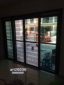 เหล็กดัด ลายโมเดิร์น