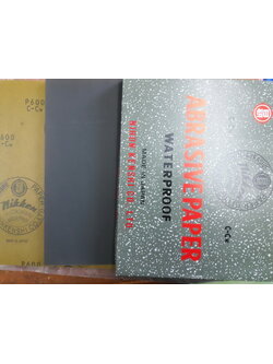 กระดาษทรายน้ำ 9"X11" nikken