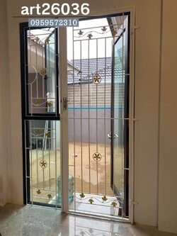 เหล็กดัดหน้าต่าง ประตู