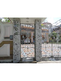 รั้วหน้าบ้าน ประตูหน้าบ้าน สแตนเลส