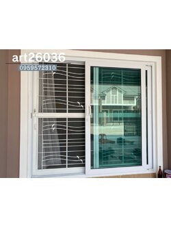 เหล็กดัดประตู ลายโลมา