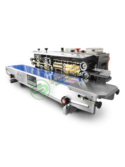 เครื่องซีลสายพานแนวนอนมีเครื่องพิมพ์วันที่ในตัว รุ่น FR-1000 W (ดิจิตอล) (ราคายังไม่รวมภาษีมูลค่าเพิ่ม)