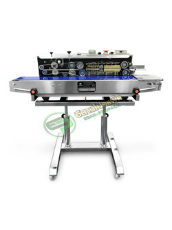 เครื่องซีลสายพานมีเครื่องพิมพ์ในตัวแนวนอนมีล้อเลื่อน ยี่ห้อ BROTHER FRD-1000LD (ราคายังไม่รวมภาษีมูลค่าเพิ่ม)