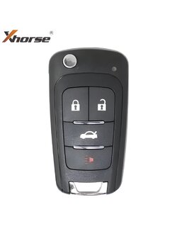 Xhorse VVDI รีโมต Buick Style 4 ปุ่ม XKBU01EN