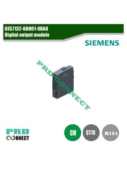 6ES7132-6BH01-0BA0, DIGITAL OUTPUT MODULE, SIEMENS