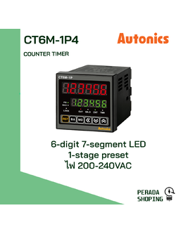 Autonics counter timer CT6M-1P4