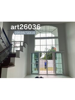 เหล็กดัดหน้าต่าง ประตู โทนสีขาว