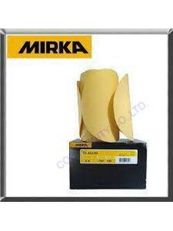 กระดาษทรายกลม MIRKA หลังกาว 5 นิ้ว