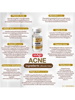 soAge Acne Serum / (1 ขวด)
