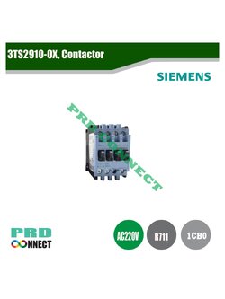 3TS2910-0X, Contactor, Siemens (ต้องซื้อ 5ตัว 100$)
