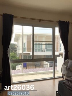 มินิมอล หน้าต่าง กระจกบานเลื่อน