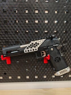 AW Custom HX2202 Hi-Capa 6" Dragon ไต้หวัน BB Gun บีบีกัน แบบแก๊ส ปืนอัดลม มือสอง Airsoft Gun